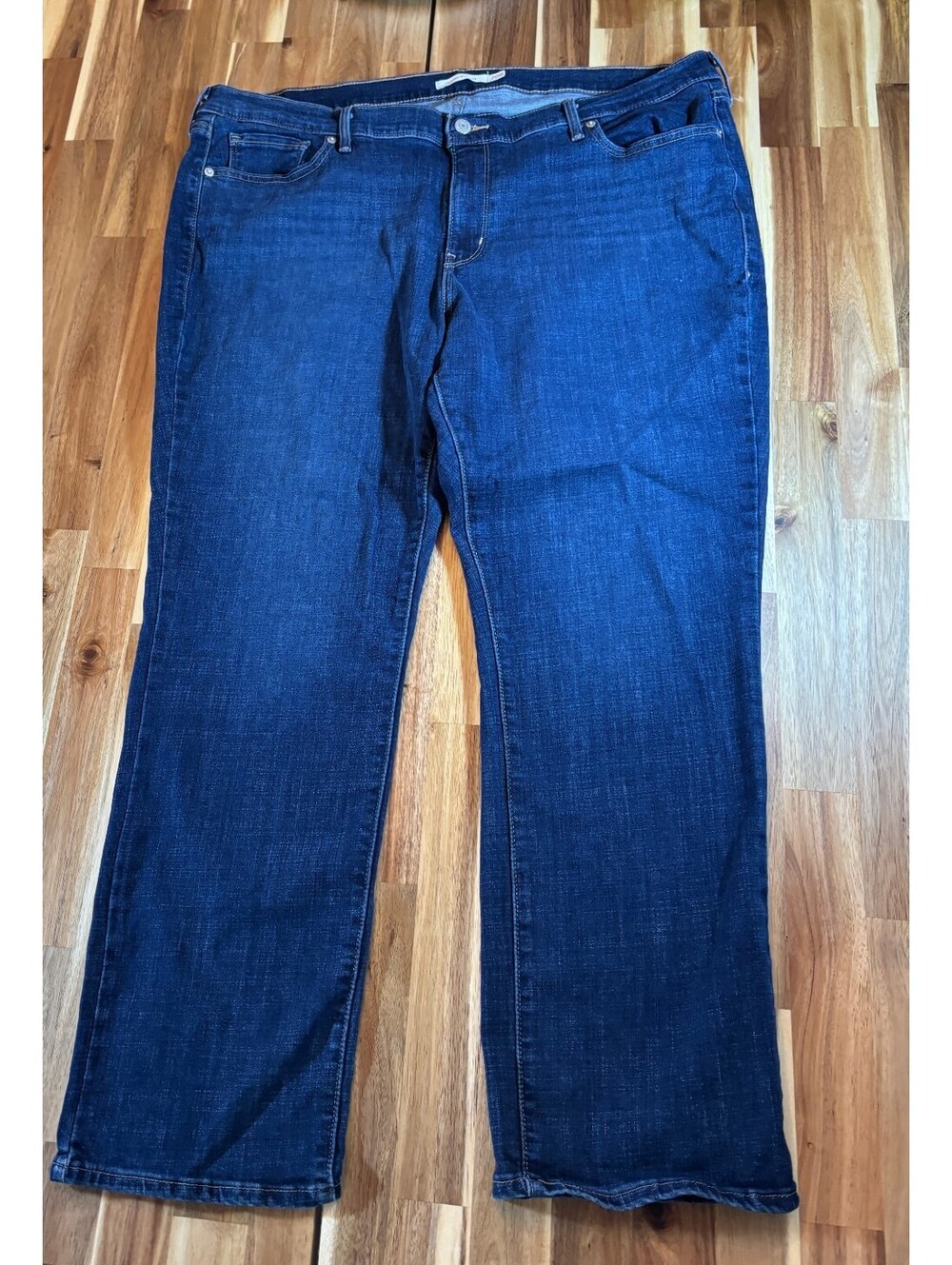 Levi’s Women’s Classic Straight Jeans Size 20W Dark Wash Stretch Denim (2170)